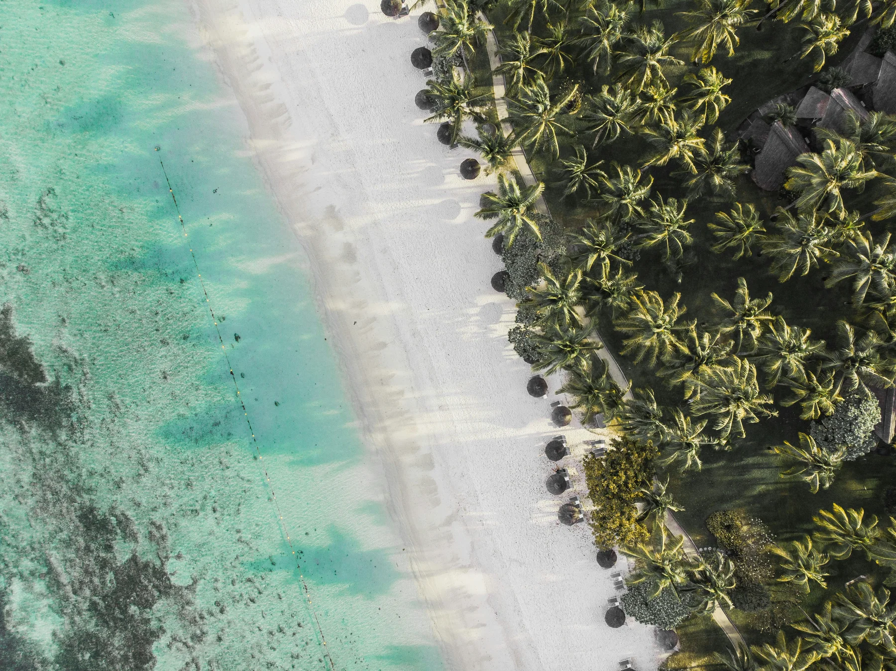 Mauritius coastline